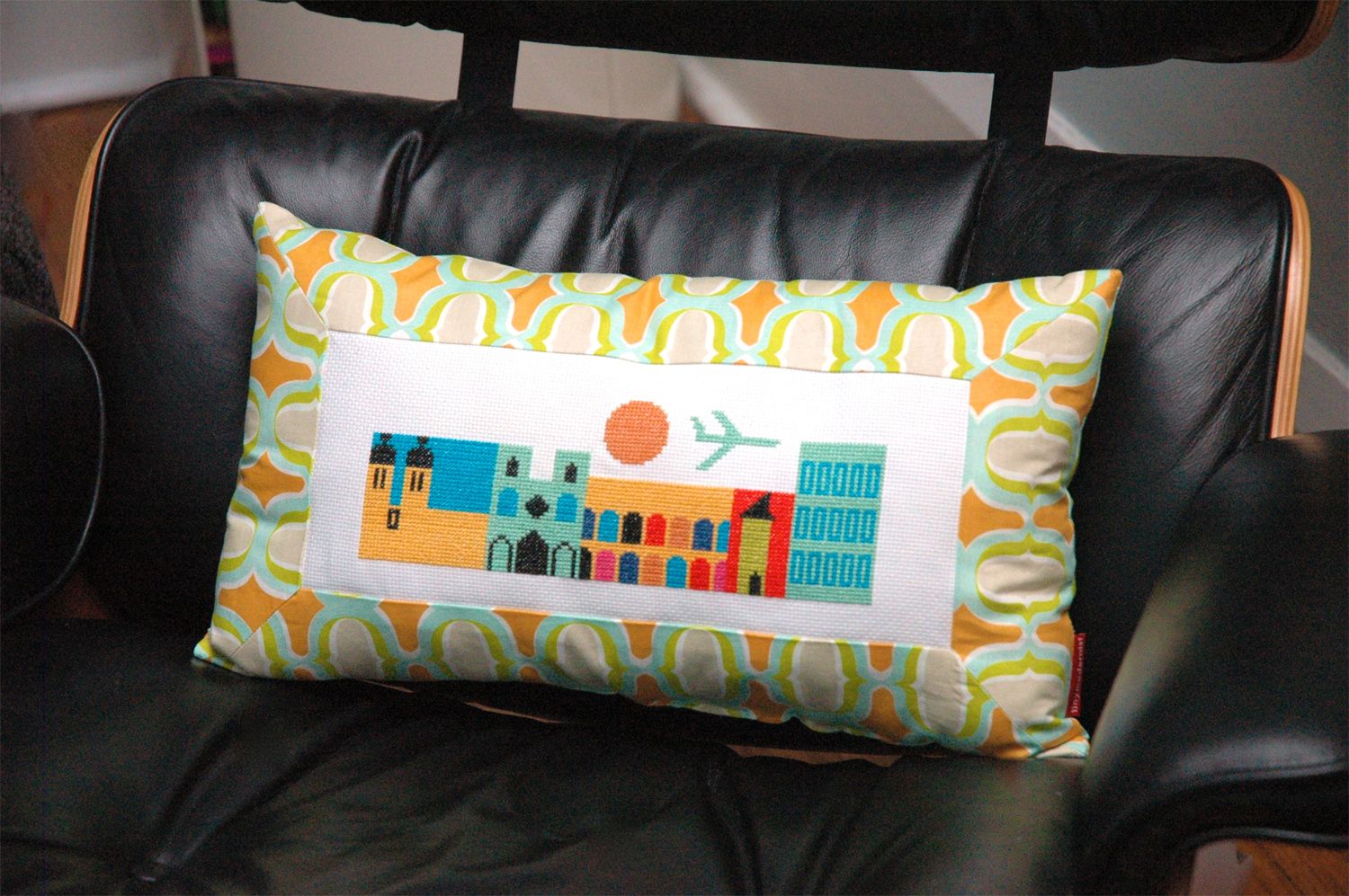 Cross Stitch Cushion Cover To Decor Your Home