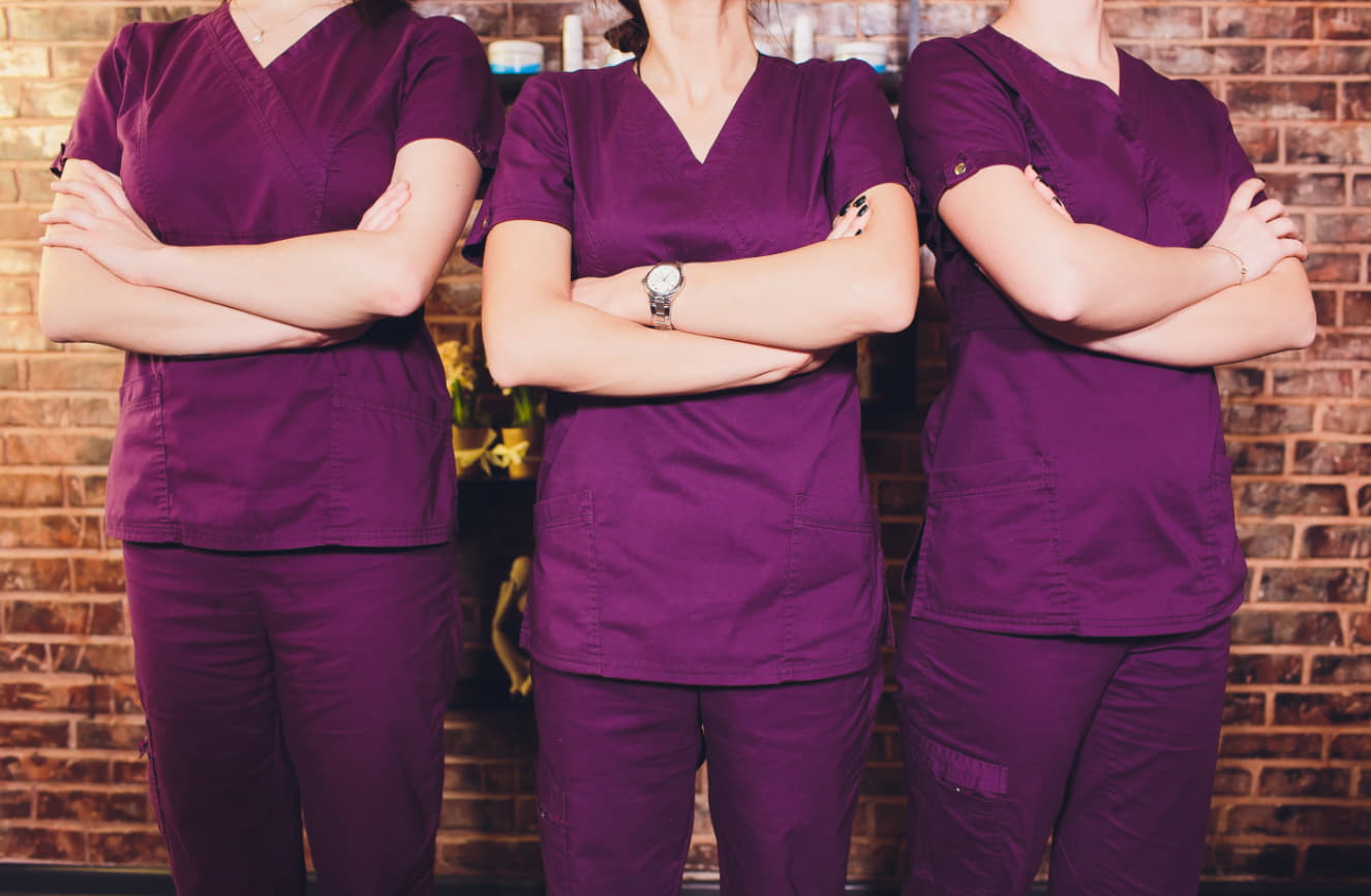 uniforms for beauty therapists